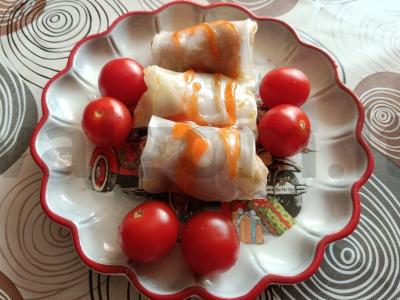 Kiauliena ryžių popieriuje pagrindine nuotrauka