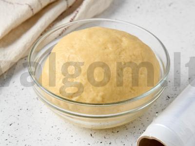 Sausainių žiedai su žemės riešutais Žingsnis 3