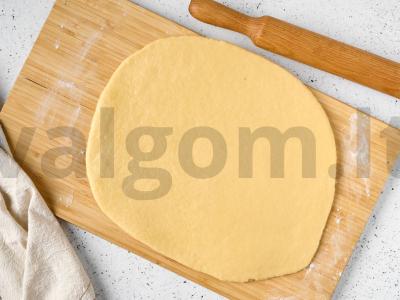 Sausainių žiedai su žemės riešutais Žingsnis 5