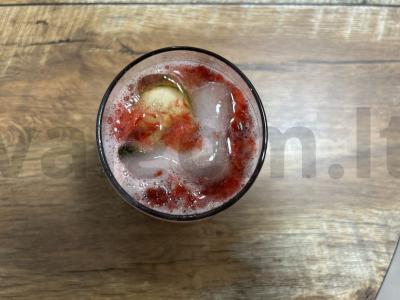 Braškinių ir agurkų limonadas Žingsnis 5