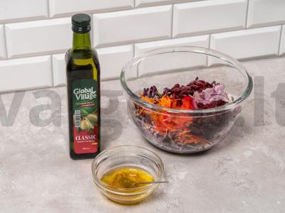 Salotos su pupelėmis ir kopūstais Žingsnis 10