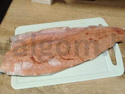 Kepta lašiša su geltonais pomidoru Žingsnis 1