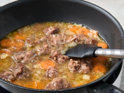 Pšenių košė su troškiniu Žingsnis 4