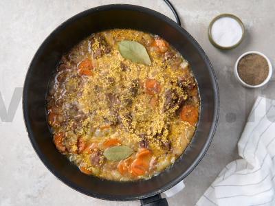 Pšenių košė su troškiniu Žingsnis 5