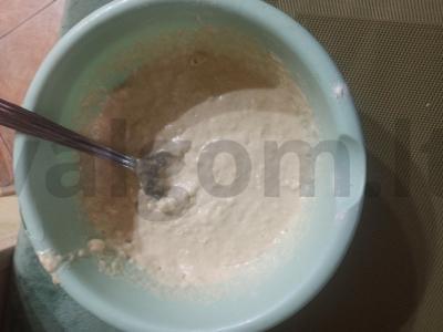 Vafliai su rauginiu ir bulvių sultiniu Žingsnis 4