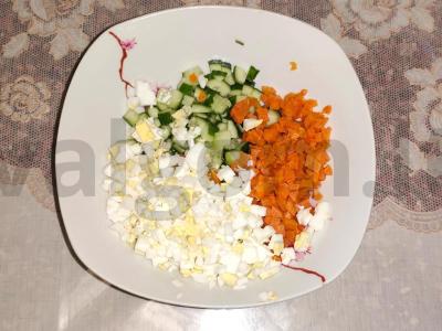 Salotas „Gastronominis“ Žingsnis 2