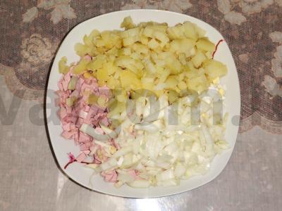 Salotas „Gastronominis“ Žingsnis 4