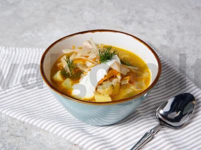 Vištienos šči pagrindine nuotrauka