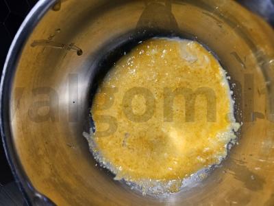 Bananų tartas su citrinos kurdu ir merenga Žingsnis 5