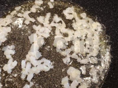 Farfalle makaronai su bekonu ir sūriu Žingsnis 4