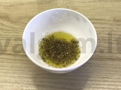 Pomidorų salotas su mocarela Žingsnis 3