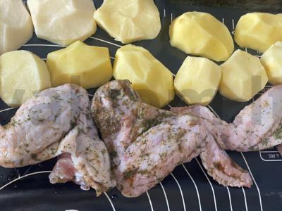 Vištiena, kepta orkaitėje su daržovėmis Žingsnis 10