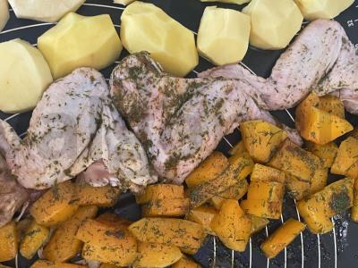 Vištiena, kepta orkaitėje su daržovėmis Žingsnis 11