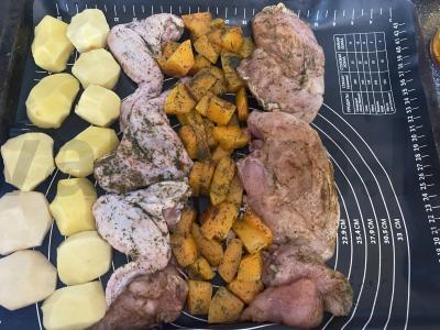 Vištiena, kepta orkaitėje su daržovėmis Žingsnis 12