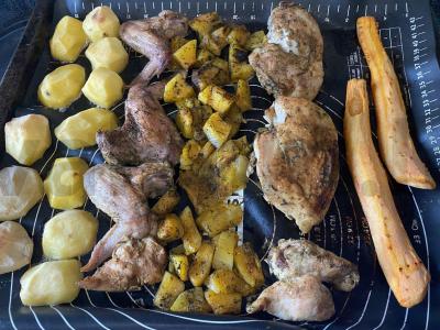 Vištiena, kepta orkaitėje su daržovėmis Žingsnis 15