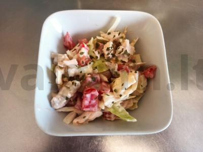 Salotas „Vakarienės užkandis“ pagrindine nuotrauka