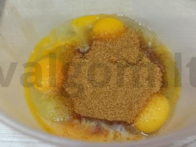 Obuolių šarlotė prie arbatos Žingsnis 1