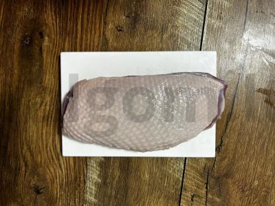 Šiltas salotas su antis krūtinėlė, apelsinais ir spanguolių padažu Žingsnis 1