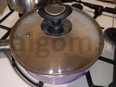 Avižinė košė su sojų pienu ir razinomis Žingsnis 3