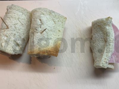 Duonos ir kumpio ritinėliai Žingsnis 6