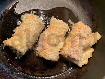 Duonos ir kumpio ritinėliai Žingsnis 9