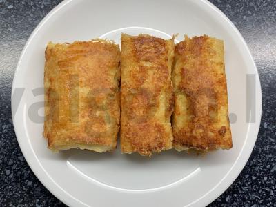 Duonos ir kumpio ritinėliai Žingsnis 11