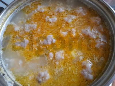 Žuvies kukulių sriuba su ryžiais Žingsnis 8