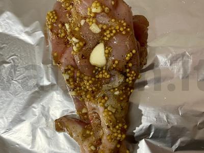 Kepta kalakutų blauzda medaus ir garstyčių padaže Žingsnis 2