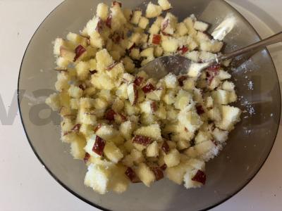 Patingėjęs obuolių štrudelis per 30 minučių Žingsnis 4