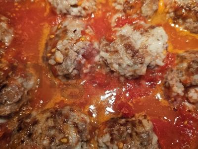 Mėsos kukuliai pomidorų padaže Žingsnis 6