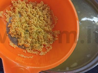 Pšenių sriuba Žingsnis 4