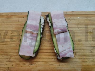 Sumuštiniai su rūkytomis šoninėmis Žingsnis 3