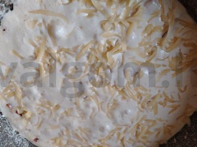 Kreminis kalakutienos ir kumpio padažas Žingsnis 6