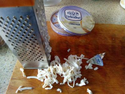 Kalakutienos sriuba su lydytu sūriu Žingsnis 4