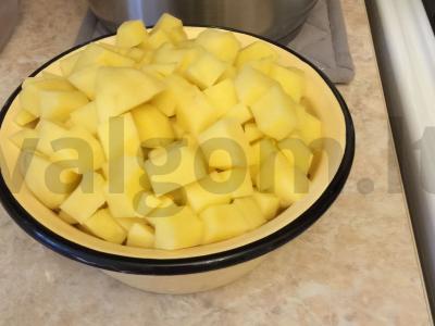 Vegetariškas žirnių sriuba su begluteniška prieskonių mišiniu Žingsnis 5