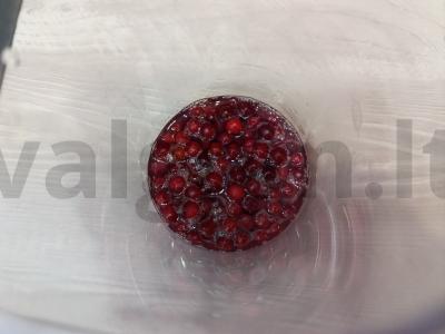 Brusnicų gėrimas su mėtomis ir citrina Žingsnis 1