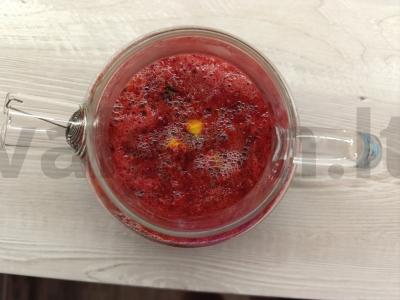 Brusnicų gėrimas su mėtomis ir citrina Žingsnis 6