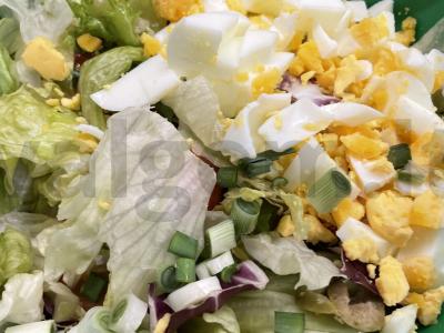 Salotos su raudonąja žuvimi ir alyvuogėmis Žingsnis 9