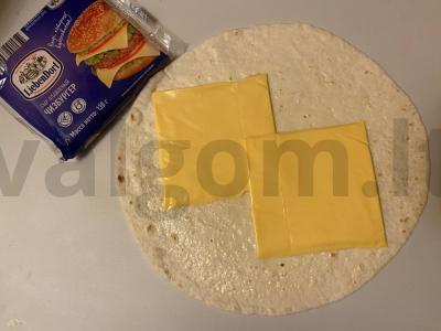 Rulėliai „Pyras ir pasaulis“ su triušio filė, grybais ir daržovėmis Žingsnis 2