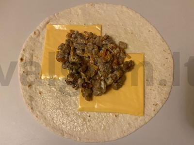 Rulėliai „Pyras ir pasaulis“ su triušio filė, grybais ir daržovėmis Žingsnis 7