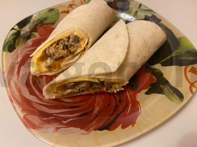 Rulėliai „Pyras ir pasaulis“ su triušio filė, grybais ir daržovėmis Žingsnis 9