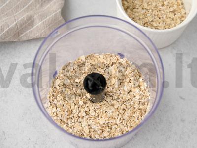 Avižų-obuolių sausainiai Žingsnis 1