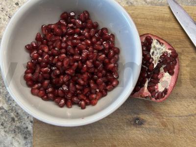 Daržovių salotos su kalmarais Žingsnis 3