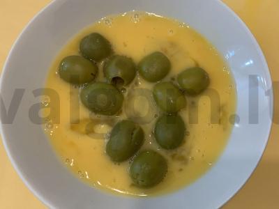 Alyvuogių užkandis Žingsnis 1