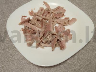 Sultinys su kiaulienos šonkauliais ir ryžiais Žingsnis 2