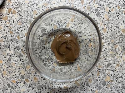 Dviejų sluoksnių šokoladinis pudingas Žingsnis 2