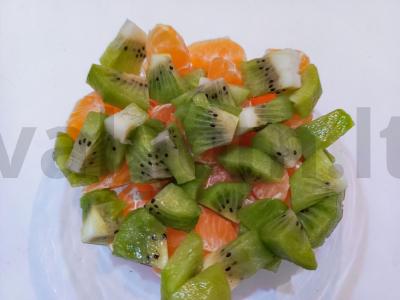 Vaisių salotos su graikišku jogurtu Žingsnis 2