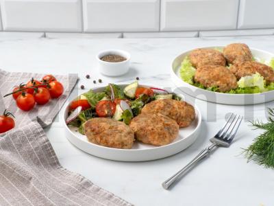 Cukinijų kotletai su faršu pagrindine nuotrauka