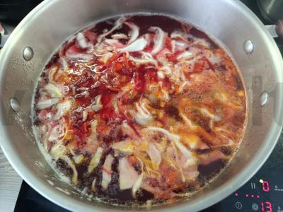 Borsčas su kečupu Žingsnis 7