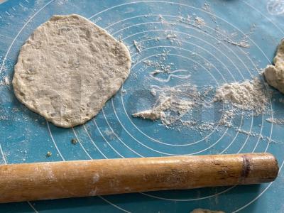 Agurkų blynai Žingsnis 5